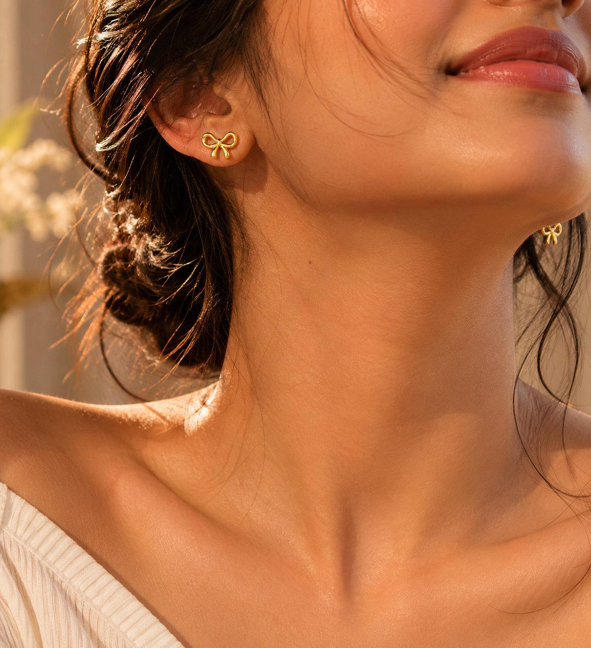 The Chérie Bow Earrings