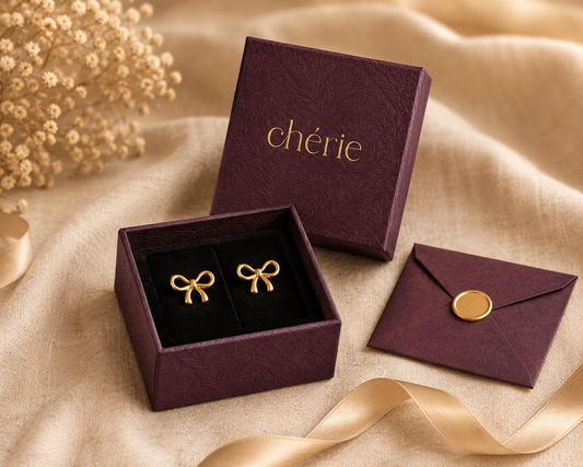 The Chérie Bow Earrings