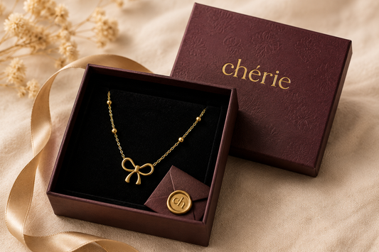 The Chérie Bow Necklace